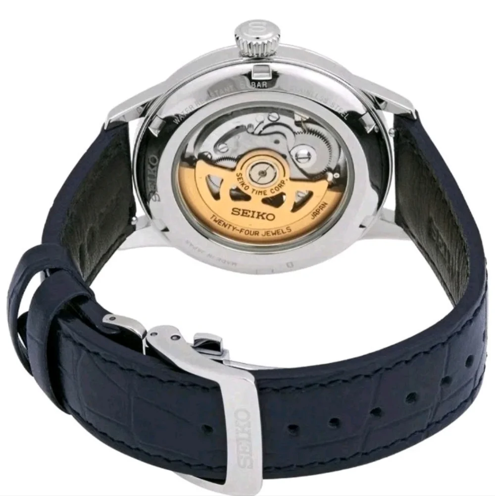 Seiko Presage Cocktail Time Blue Automatic Watch SSA405J1
